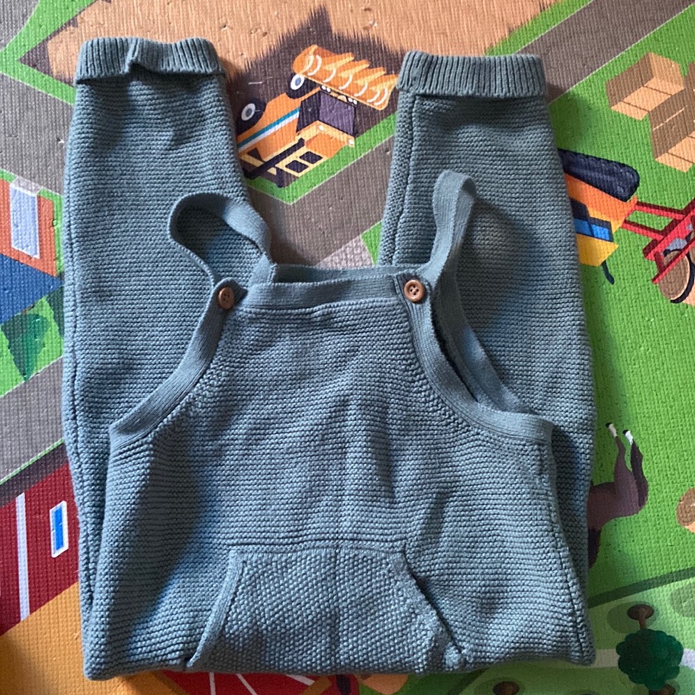 100% cotton overalls.
